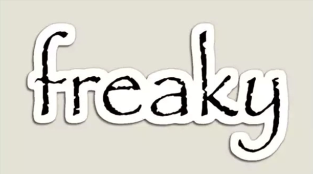 Freaky Font